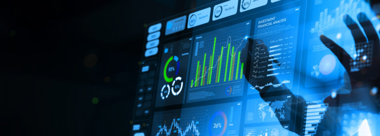 Analyst Working With Business Analytics And Data Management Syst