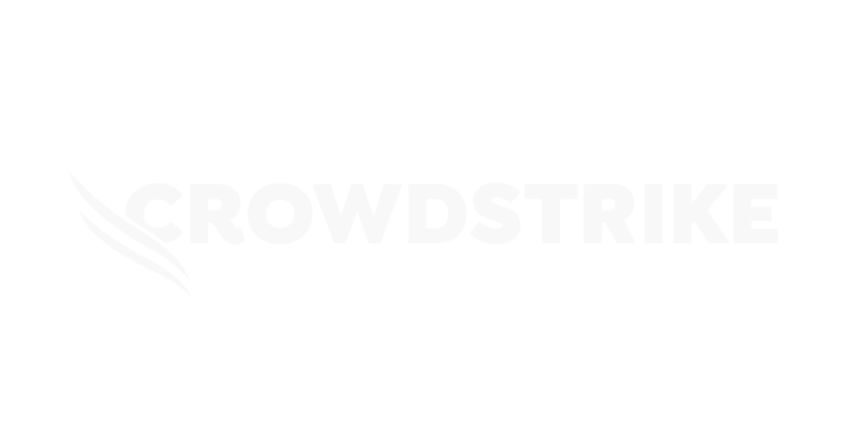 Crowdstrike Logo 2023 Secondary White