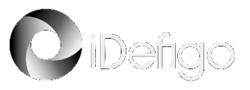 Idefigo Logo White