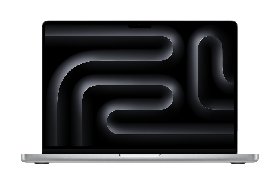 Macbook Pro 14 In Silver Pure Front Screen 1