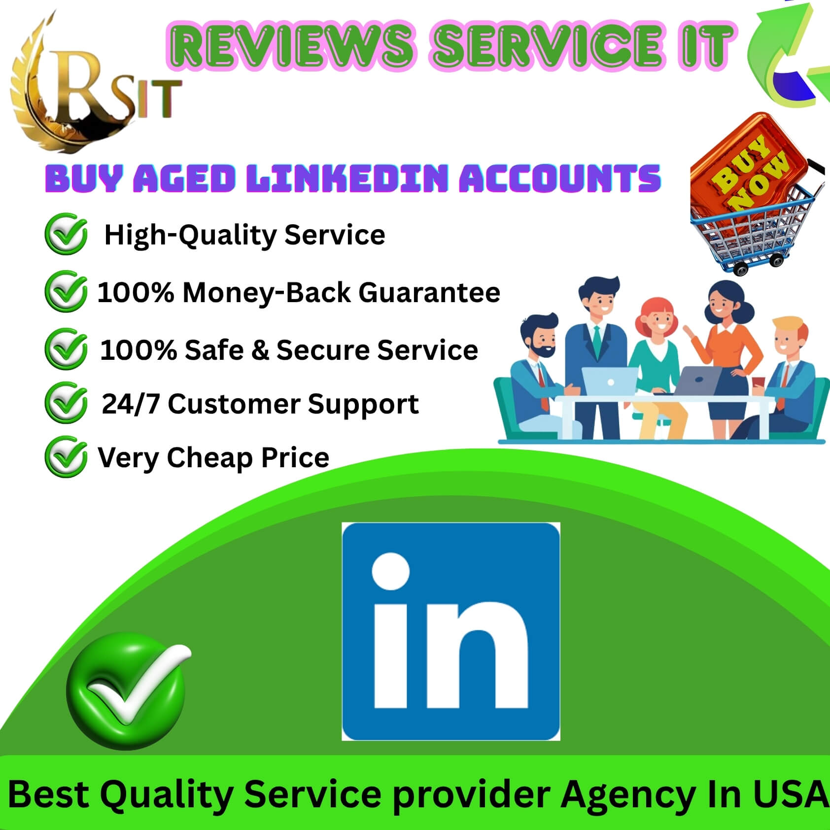 Buy Aged Linkedin Accounts